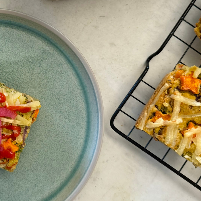Rainbow Veggie Slice: A Vegan BLW Delight for Toddlers