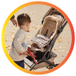 Faux Fur Reversible Pram Liners