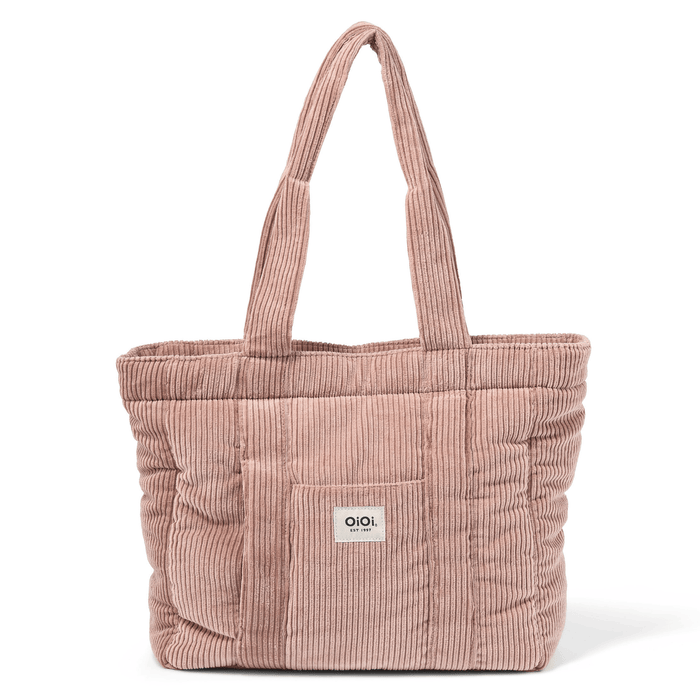 Everyday Tote - Rose Pink Corduroy (PRE-ORDER FOR AUGUST DELIVERY)