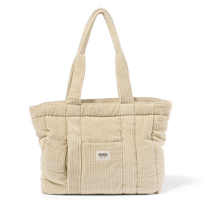 Everyday Tote - Cream Corduroy (PRE-ORDER FOR AUGUST DELIVERY)
