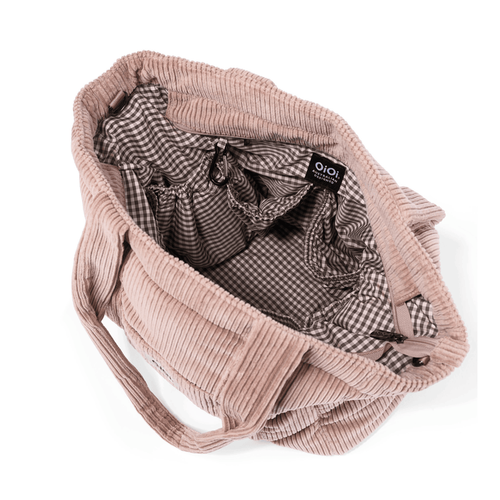 Everyday Tote - Rose Pink Corduroy (PRE-ORDER FOR AUGUST DELIVERY)