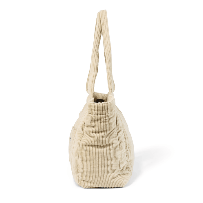 Everyday Tote - Cream Corduroy (PRE-ORDER FOR AUGUST DELIVERY)