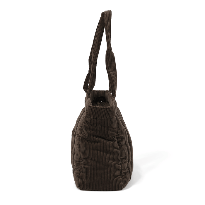 Everyday Tote - Chocolate Brown Corduroy (PRE-ORDER FOR AUGUST DELIVERY)