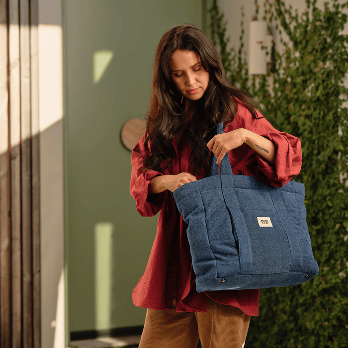 Everyday Tote - Denim (PRE-ORDER FOR AUGUST DELIVERY)