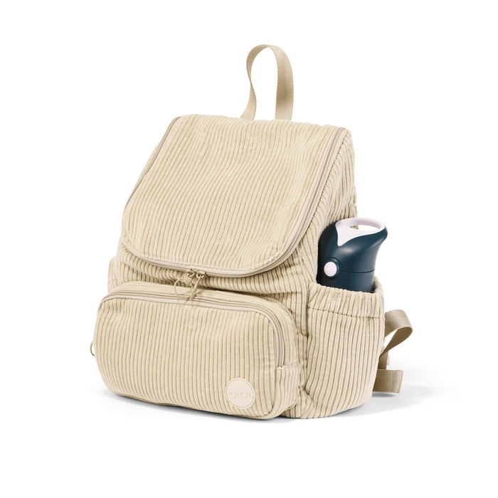 Signature Kids Backpack - Cream Corduroy (PRE-ORDER FOR AUGUST DELIVERY)