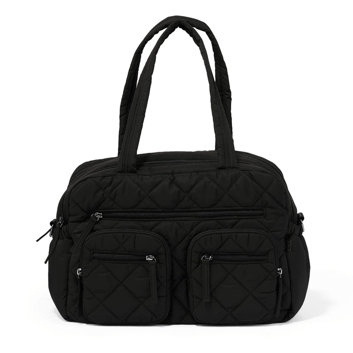 Carry All Changing Bag - Black Diamond Quilt