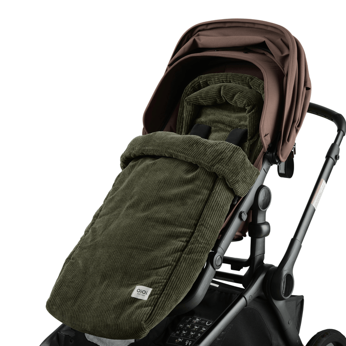4-in-1 Convertible Footmuff - Moss Green Corduroy (PRE-ORDER FOR AUGUST DELIVERY)
