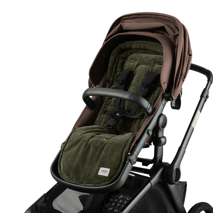 4-in-1 Convertible Footmuff - Moss Green Corduroy (PRE-ORDER FOR AUGUST DELIVERY)