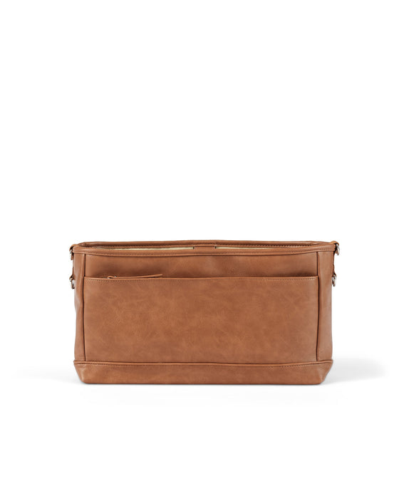 Signature Pram Caddy - Tan Vegan Leather