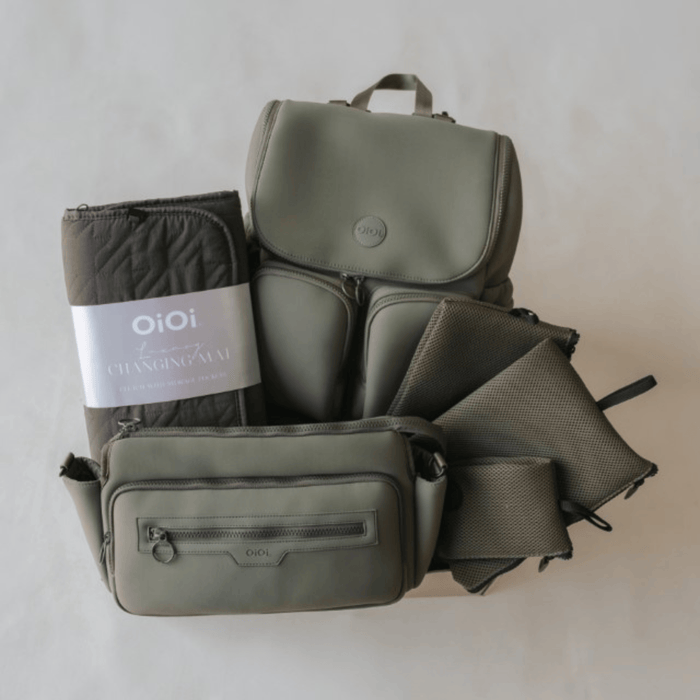 First Time Parent Nappy Bag Bundle -  Sage & Olive