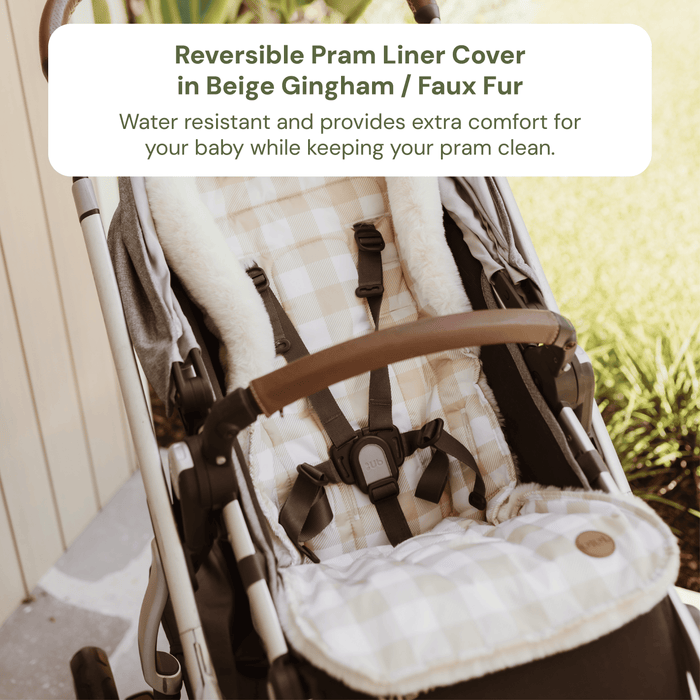 Pram Makeover Bundle - Oat & Gingham