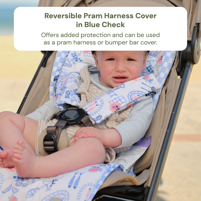 Pram Makeover Bundle - Chestnut & Blue Check