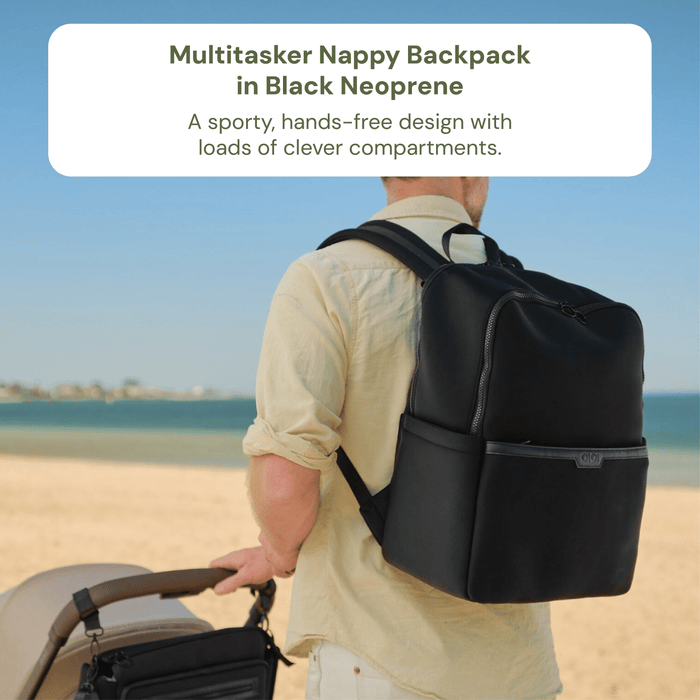 Multitasker Baby Bag Bundle - Neoprene & Hourglass