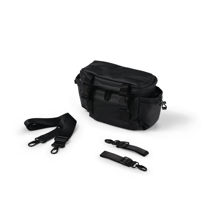 Traveller Pram Caddy - Black Weatherproof
