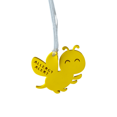 Kids Bag Tag - Allergy Bee