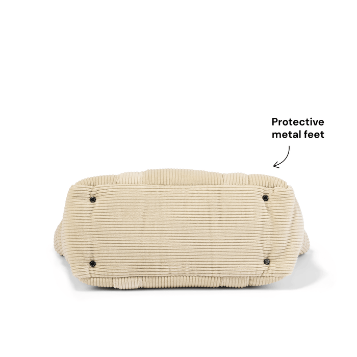Everyday Tote - Cream Corduroy (PRE-ORDER FOR AUGUST DELIVERY)