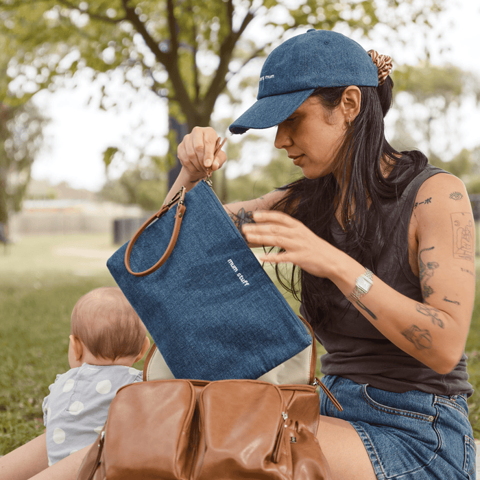 I Love Being Mum Bundle - Cap & Pouch