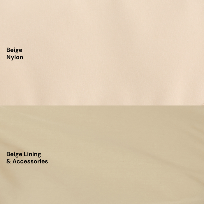 Signature Nappy Backpack - Beige Nylon (PRE-ORDER FOR FEBRUARY DELIVERY)