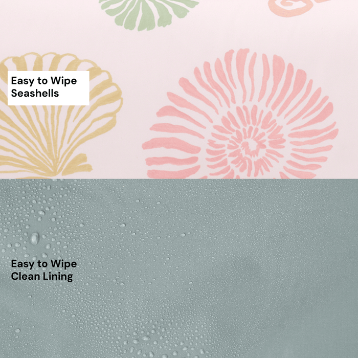 Change Mat Clutch - Seashells (PRE-ORDER FOR FEBRUARY DELIVERY)