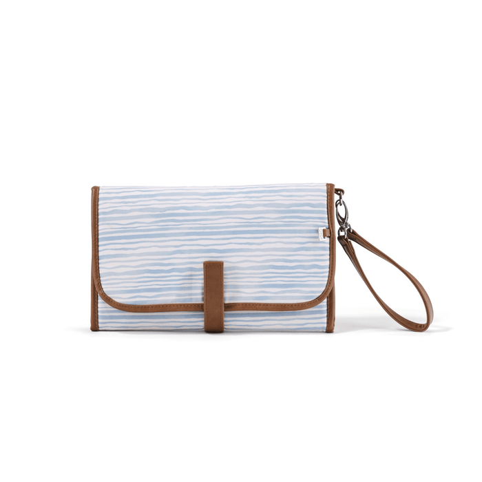 Change Mat Clutch - Blue Stripe (PRE-ORDER FOR FEBRUARY DELIVERY)
