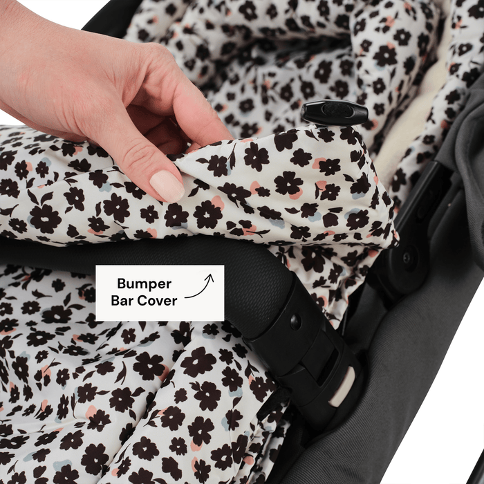 4-in-1 Convertible Footmuff – Ditsy Floral