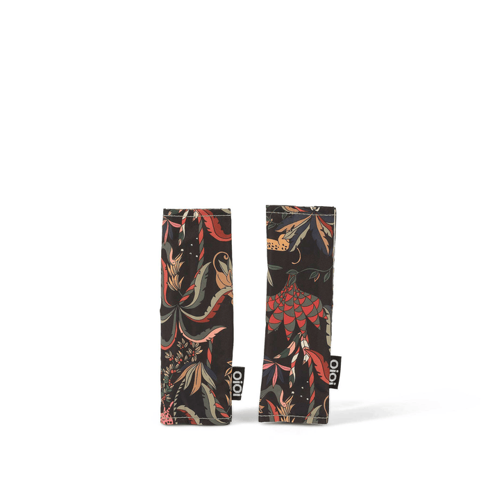 Reversible Buggy Harness Cover Set - Jungle Black/White