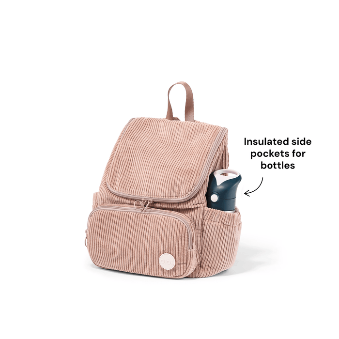 Signature Kids Backpack - Rose Pink Corduroy
