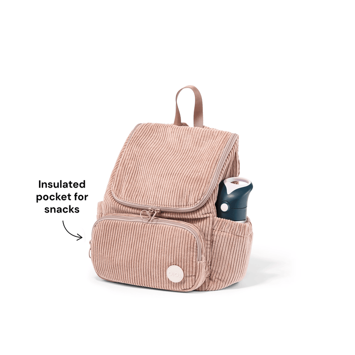 Signature Kids Backpack - Rose Pink Corduroy