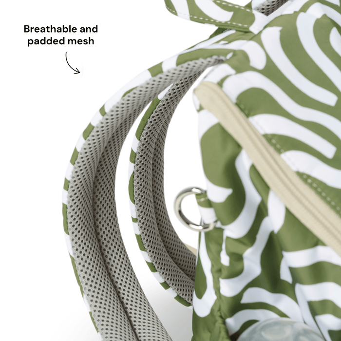 Signature Kids Backpack - Green Squiggle