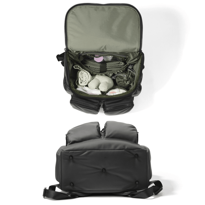 Signature Nappy Backpack - Black Weatherproof (PRE-ORDER FOR FEBRUARY DELIVERY)