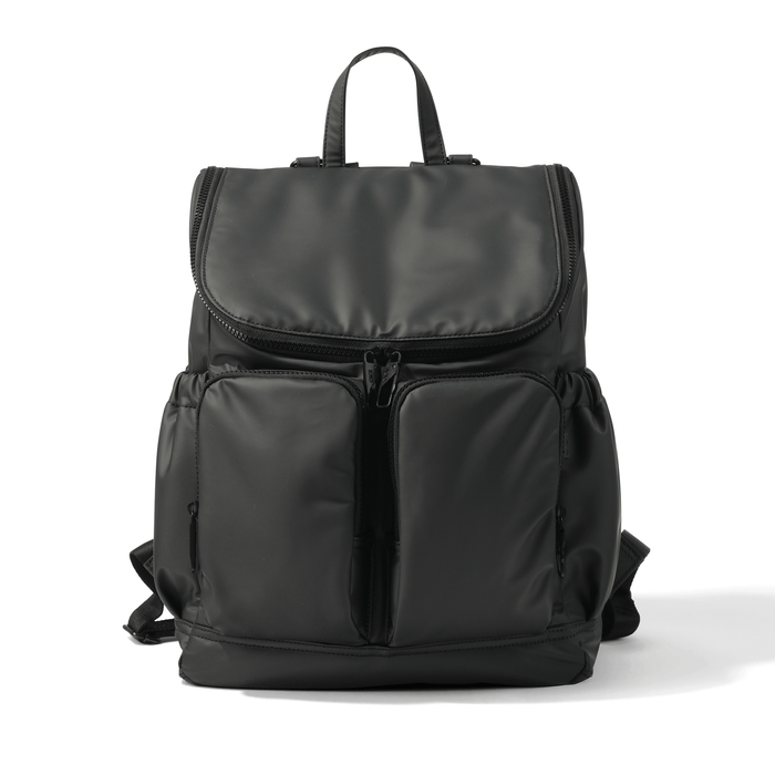 Signature Nappy Backpack - Black Weatherproof (PRE-ORDER FOR FEBRUARY DELIVERY)
