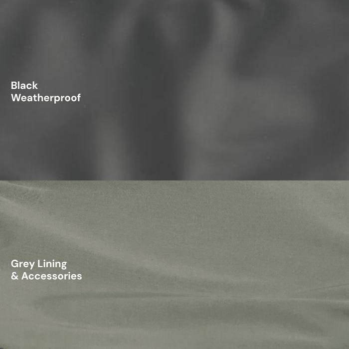 Signature Nappy Backpack - Black Weatherproof (PRE-ORDER FOR FEBRUARY DELIVERY)