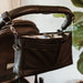 OiOi Stroller Organiser Faux Leather Stroller Organiser/Pram Caddy Straps